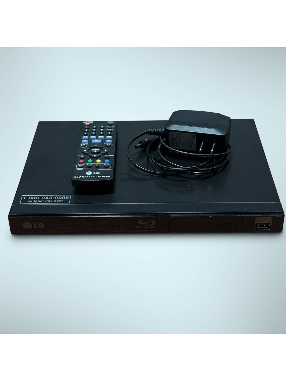 LG BP135 Smart Full HD Blu-Ray Disc Player w/ Remote & Power Supply ALL TESTED